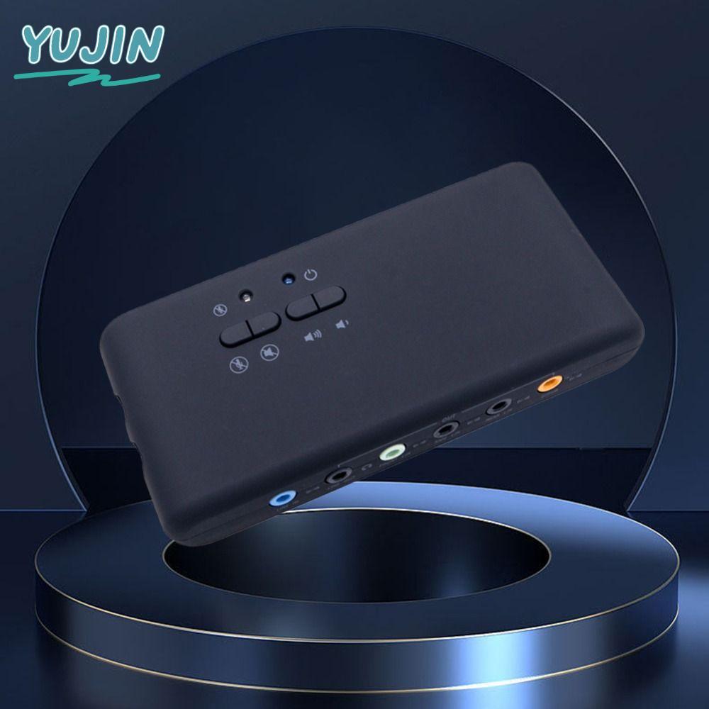 การ์ดเสียง YUJIN, CM6206 ชิปเซ็ต Usb Hid Class Spec USB Soundbox, Professional 7.1 สเตอริโอออปติคอลส