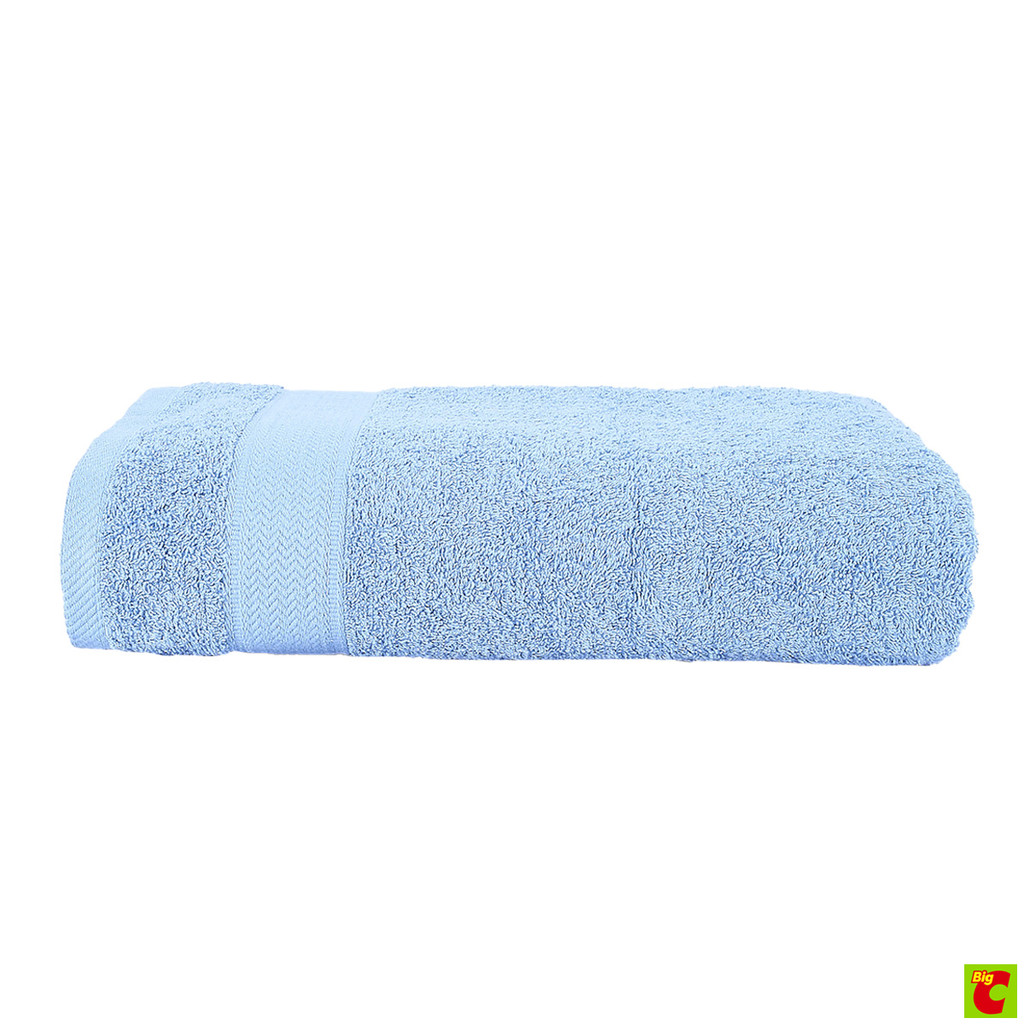 เบสิโค ผ้าขนหนู MT ขนาด 29X60 นิ้ว สีฟ้า