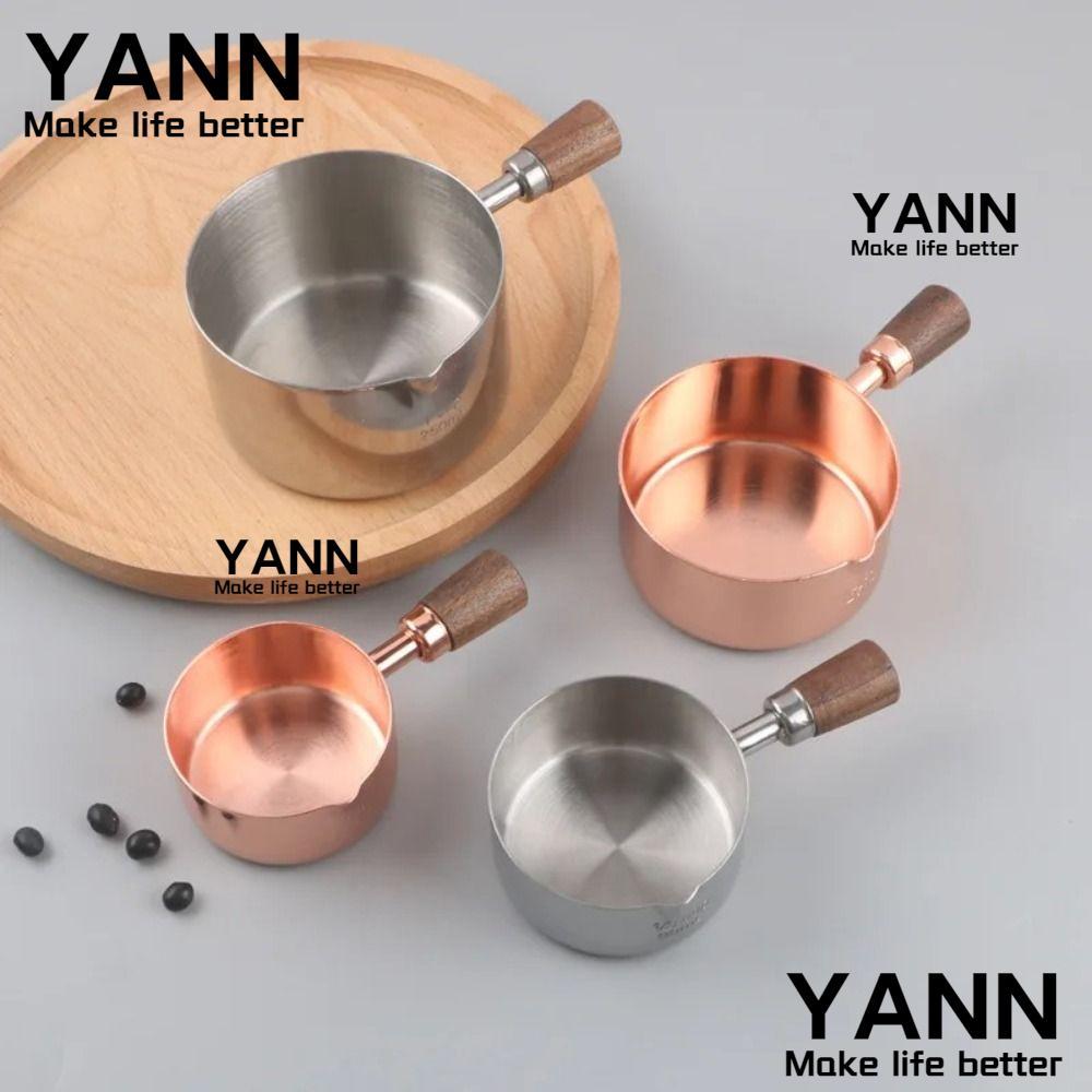Yann1 ถ้วยตวงสเตนเลส แบบพกพา ใช้ซ้ําได้ สําหรับใส่เครื่องปรุง ซูชิ ซอส สเต็ก อาหาร
