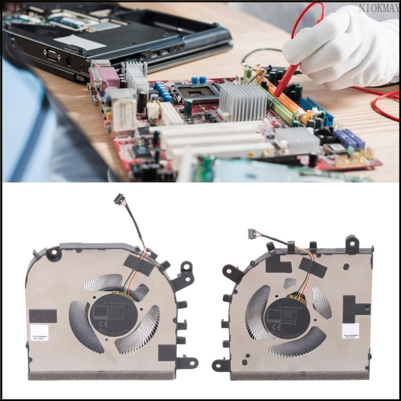 NIOK CPU GPU พัดลมระบายความร้อนแล็ปท็อปพัดลมคูลเลอร์สําหรับ 16s IMH9 9 16IMH9 L + R ORG พัดลมหม้อน้ํ