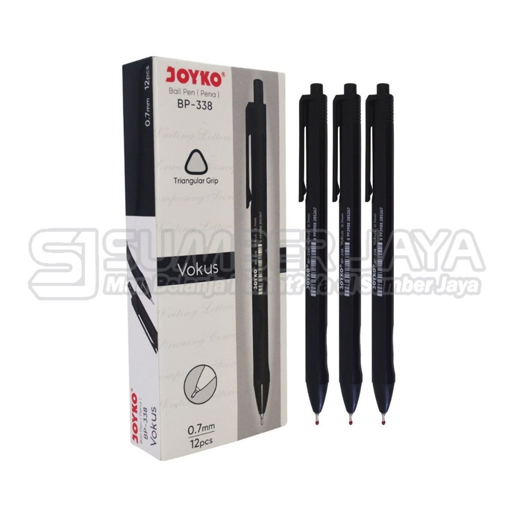 Joyko BP-338 Clicker Pen ปากกาลูกลื่น 0.7 มม.