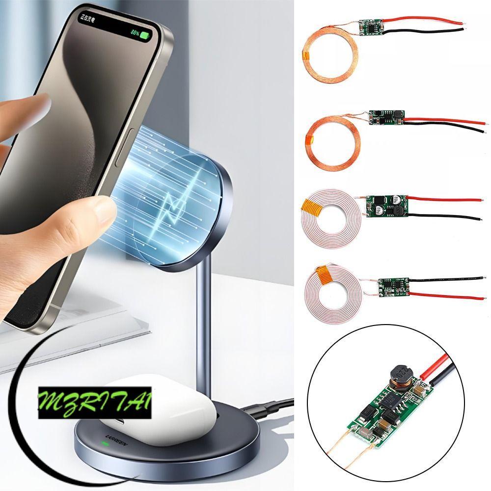 MARITA1 แหล่งจ่ายไฟไร้สาย,เครื่องส่งสัญญาณ DIY โมดูลชาร์จไร้สาย, Professional 5V1A/5V2A Receiver Wir