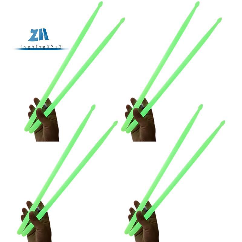 ไม้ตีกลองเรืองแสง 5A ไม้ตีกลองไนลอน ไม้ตีกลอง