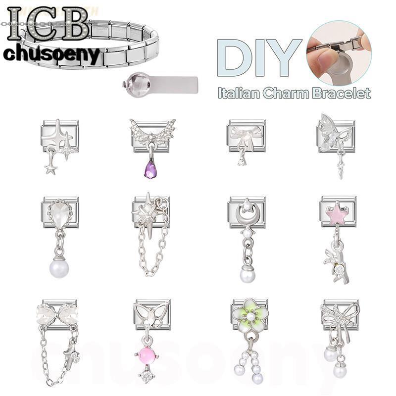 สร้อยข้อมือสแตนเลส Boho อิตาลี ขนาด 9 มิลลิเมตร สไตล์ย้อนยุค เพิ่มเสน่ห์ให้แก่บุคลิกภาพ