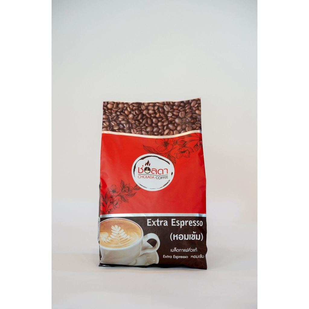 เมล็ดกาแฟช่อลดาคอฟฟี่ Extra Espresso 500g *สูตรหอมเข้ม!*