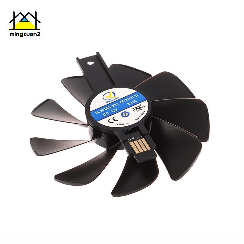 Mingxuan2 CF1015H12D Cooler พัดลมสําหรับ Radeon RX 470 480 580 570 NITRO Mining Edition RX580 RX480 