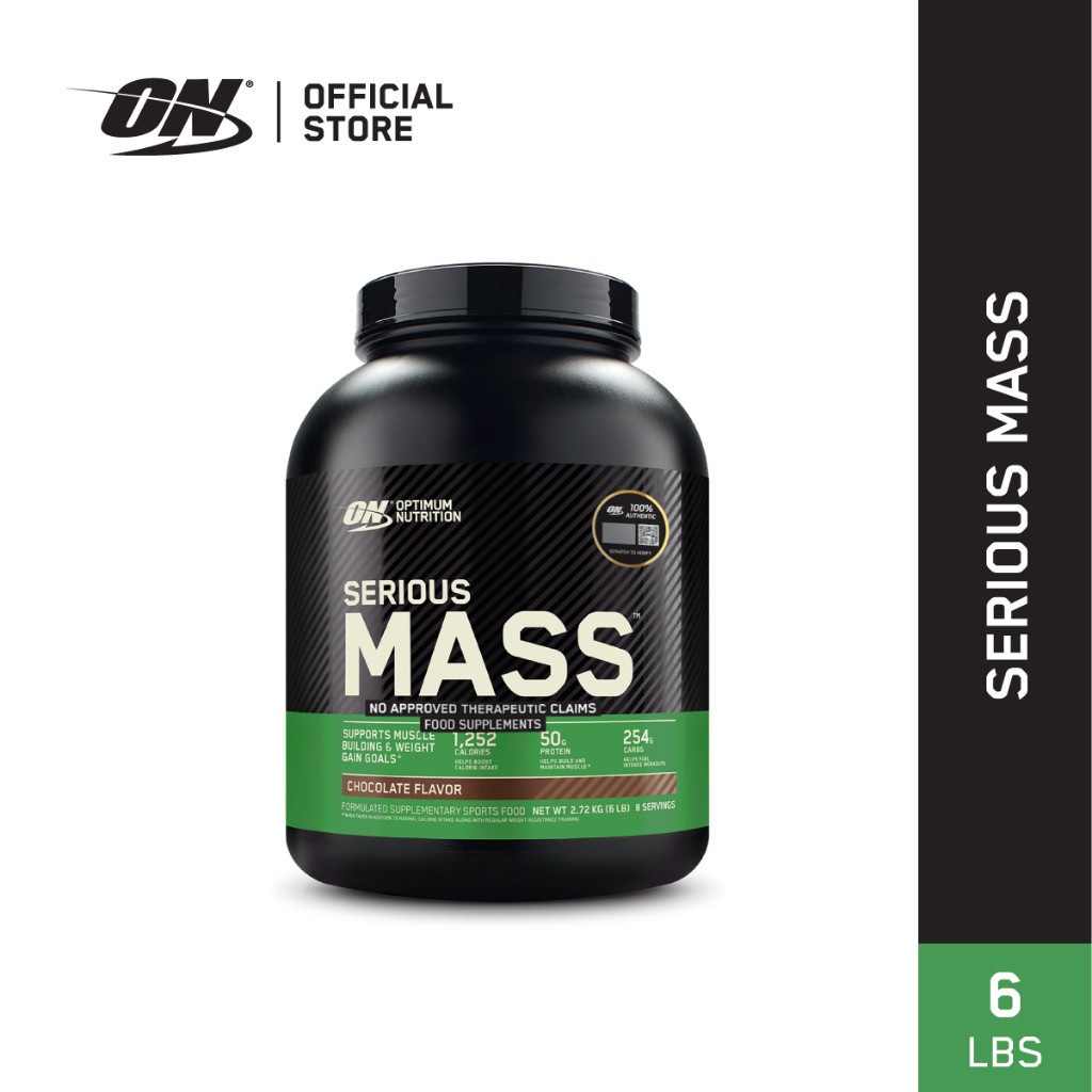 Optimum Nutrition Serious Mass Gainer Protein 6 ปอนด์