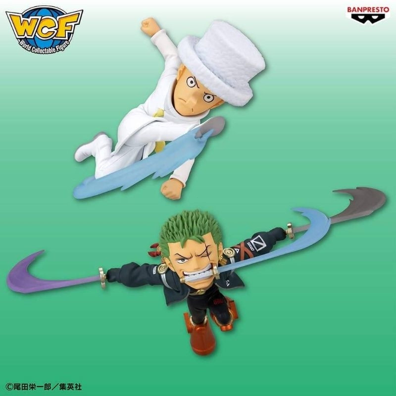 ( ✨ PRE-ORDER)Pre-Order - Weekly Shonen Jump World Collectable Figure Zoro& Kaku