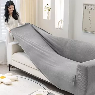 【COD】ยืดหยุ่นผ้าหุ้มโซฟา ป้องกันน้ำ ผ้าหุ้มโซฟา 1/2/3/4 ที่นั่ง L-Lshaped Universal Sofa Cover