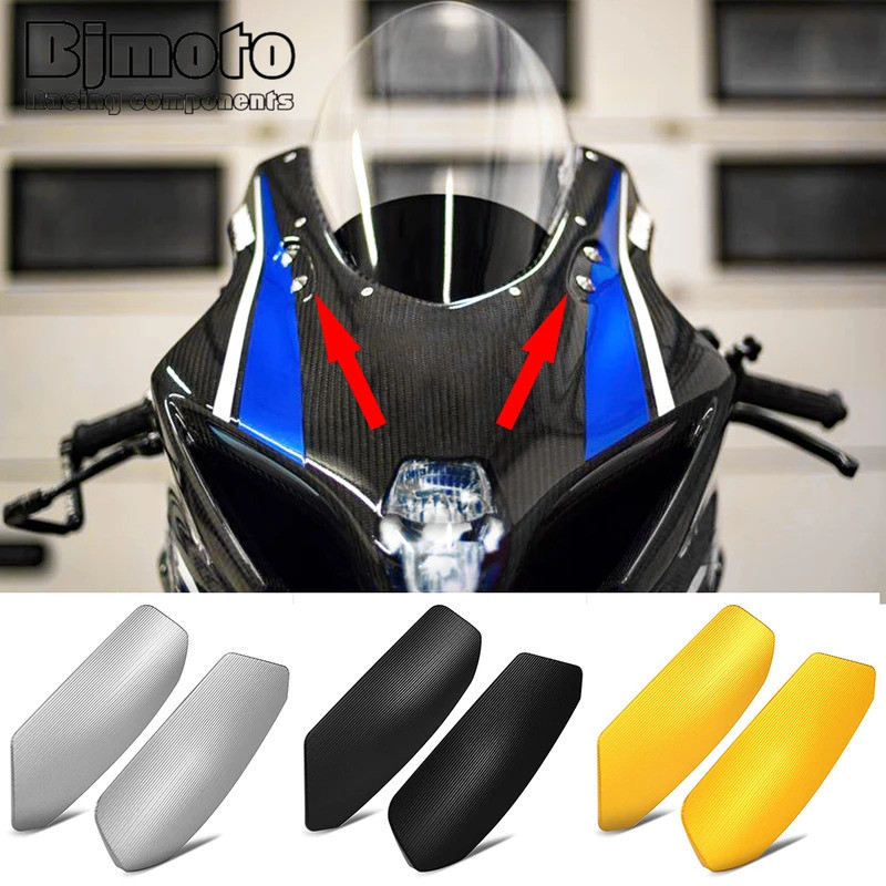 BM GSX-R 1000 2023 กระจกมองหลังรถจักรยานยนต์บล็อกปิดฐานแผ่นสําหรับSuzuki GSXR1000 GSXR1000R GSX-R 10