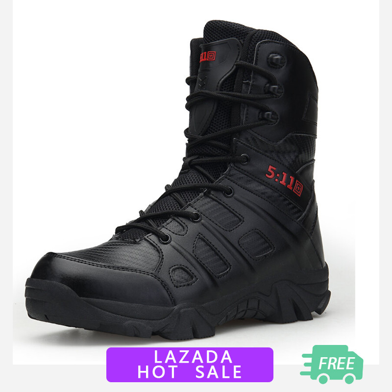 2023 Combat Boots Military ยุทธวิธี Combat Boots รองเท้าทหารสำหรับชาย รองเท้าทหาร Men Boots Combat B