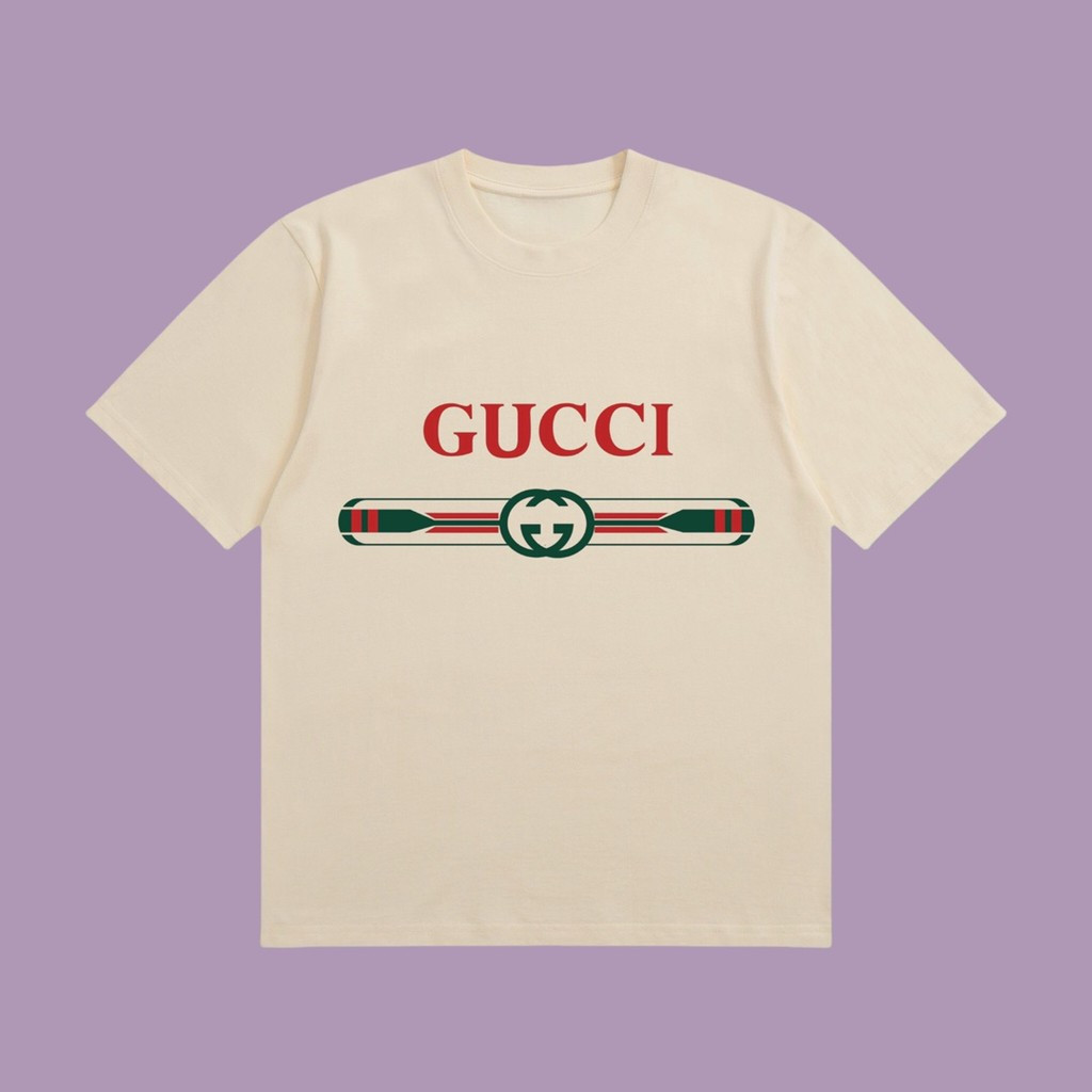 G & UCCI2026 Star Early Spring เสื้อยืดแขนสั้นสไตล์ใหม่ผู้ชายสไตล์ผู้หญิงคู่สไตล์ทุกวันสไตล์ญี่ปุ่น 