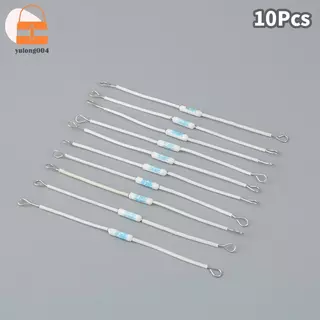 [PE] 10 ชิ้น RF250V 10A 185 องศา Thermal Cutoff RF 250V เซรามิคอุณหภูมิฟิวส์สําหรับหม้อหุงข้าวไฟฟ้า Safeguard Resistance TH