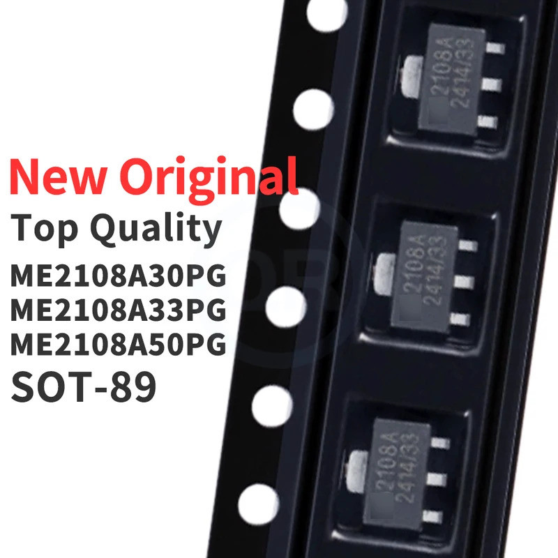 5PCS ME2108A30PG ME2108A33PG ME2108A50PG SOT-89 ชิปic