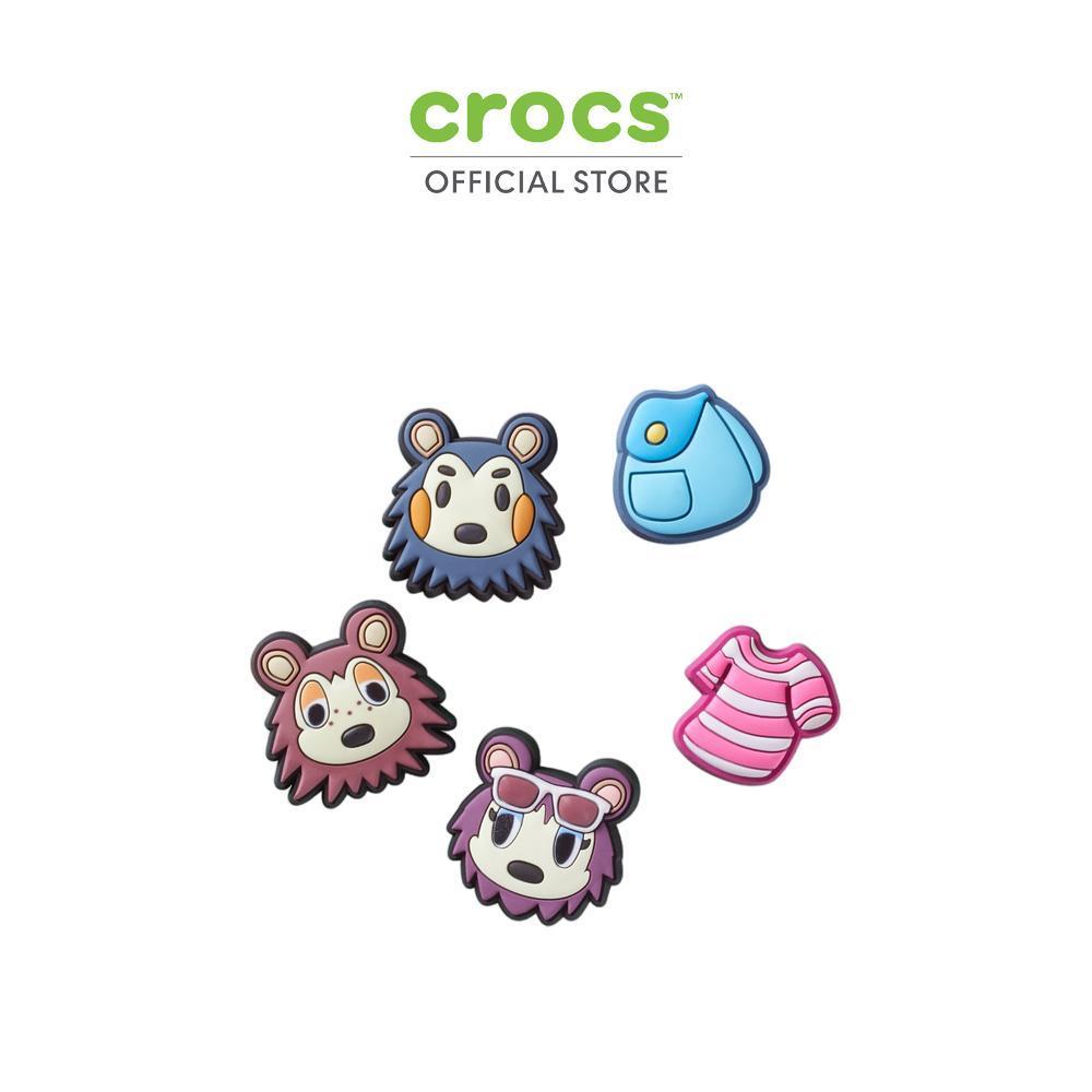 CROCS ตัวติดรองเท้า JIBBITZ™ ANIMAL CROSSING CREATOR 5 PACK รุ่น 10013592 - MULTICOLOR