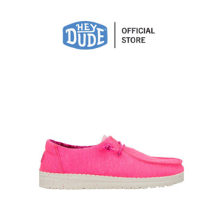 HEYDUDE รองเท้าลำลองผู้หญิง WENDY STRETCH CANVAS รุ่น 40902-…