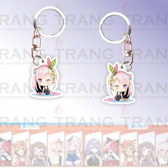 Gantungan Kunci Akrilk VTuber Hololive/พวงกุญแจอะคริลิค VTuber Hololive โซ่คีย์ - Airani 1