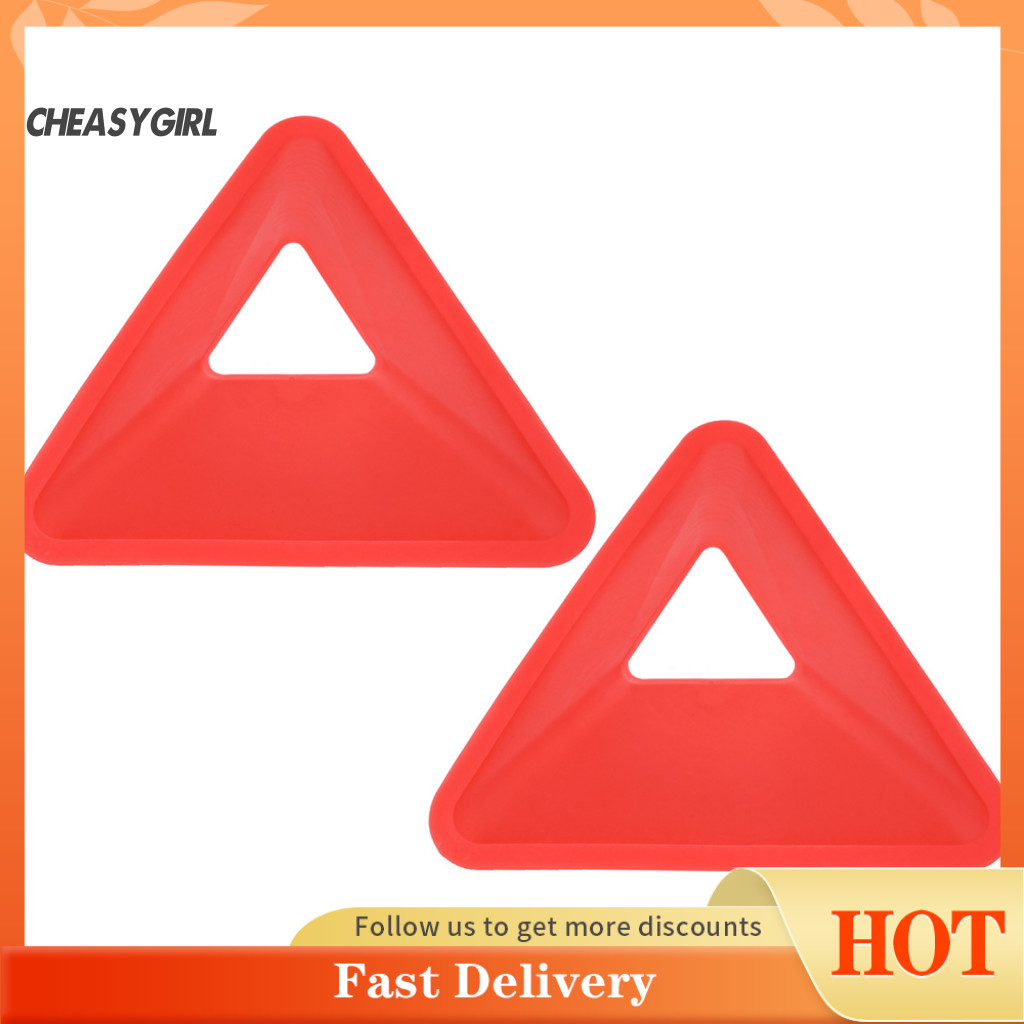 Che 2 ชิ้น Goal Markers ป้ายฝึกซ้อมฟุตบอลสะดุดตา