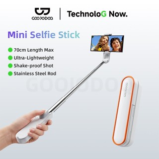 GOOJODOQ ไม้เซลฟี่ขนาดเล็ก 70 ซม. ความยาว Max ยืดหยุ่น 180° …