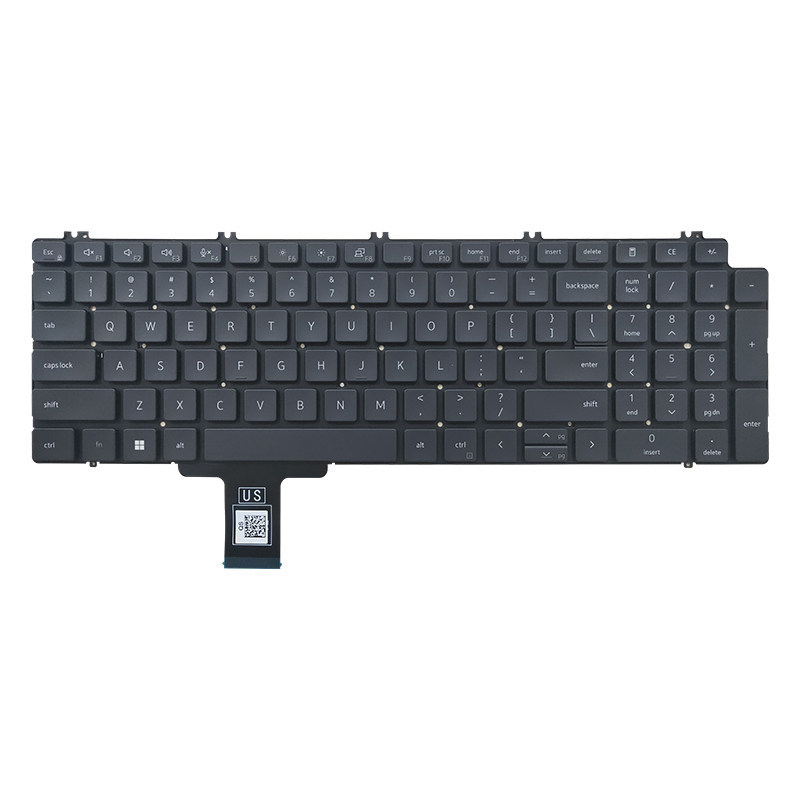 เหมาะสําหรับแป้นพิมพ์โน้ตบุ๊ก Dell Precision 7550 7750 7760 7560