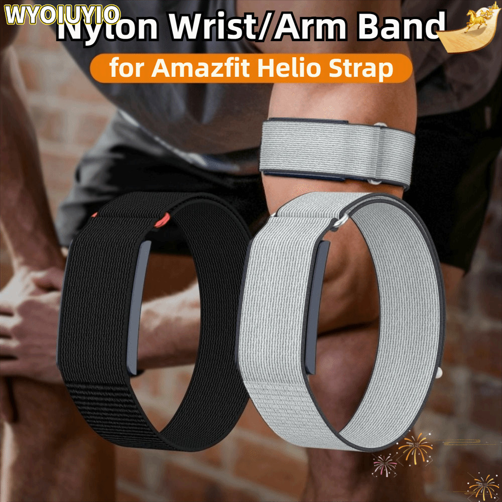 WYOIUYIO สายรัดฟิตเนส Tracker, การออกแบบห่วงปรับ Sport Band Bicep Band, Breathable Nylon Arm/Ankle B