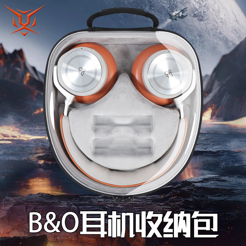 Hubing เหมาะสําหรับ B & O หูฟังกล่องเก็บหัวติดตั้ง beoplay HX หูฟังกระเป๋า Scratch-Resistant h9 h95 