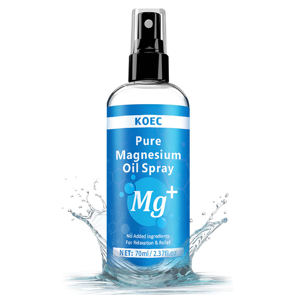 พร้อมสต็อก Fast Shipping KOEC Magnesium Oil Spray Muscle Soothing Magnesium Body Spray Magnesium Oii