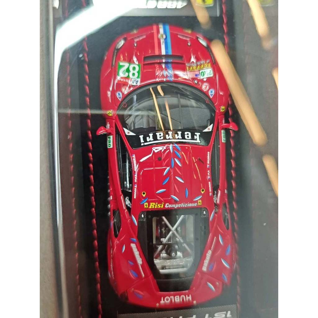 [คลังสินค้าพร้อม] BBR 1/43 Ferrari Ferrari 488GTE Racing Model ในการจัดส่ง