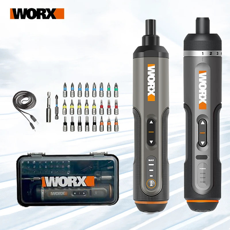 WORX WX240 WX242 4V ไขควงไฟฟ้าชุดอัตโนมัติ All-in-one ไร้สาย Precision ในครัวเรือนเครื่องมือมือ
