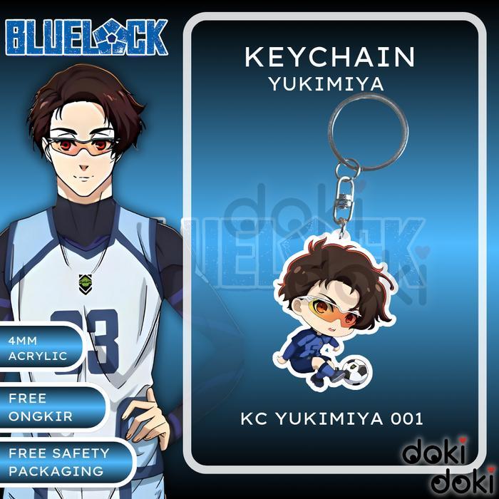 GANTUNGAN KUNCI KEYCHAIN ANIME YUKIMIYA KENYU BLUE LOCK - KC YUKIMIYA 001