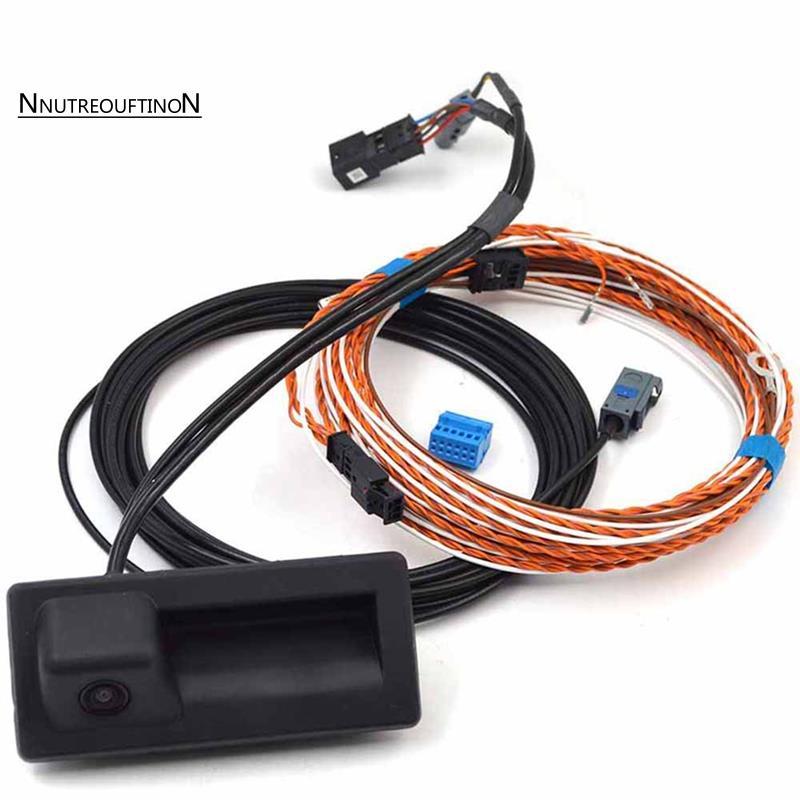 [ขายร้อนN]3V0 827 566 LสําหรับA4 B9 8Wด้านหลังTrunk Handleกล้องพร้อมGuidance Line 3V0827566ล