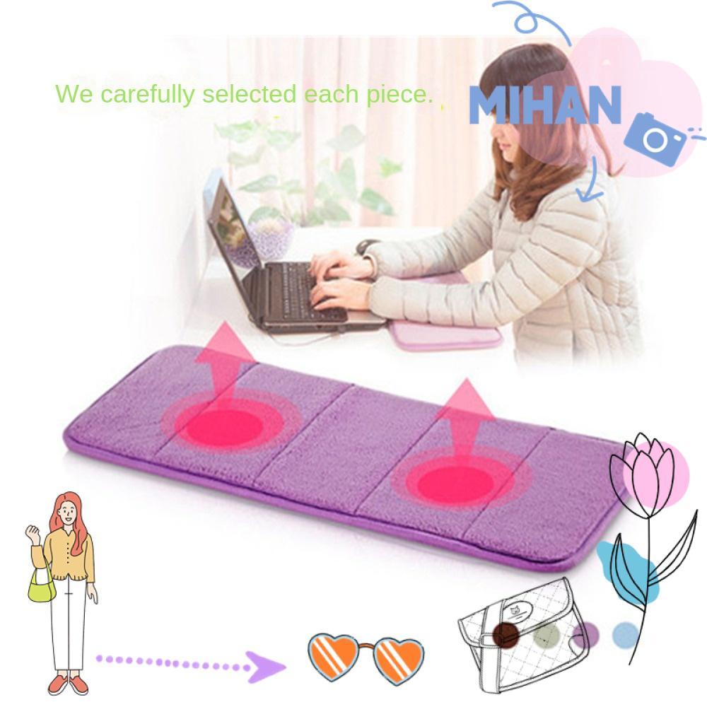 แผ่นรองข้อศอกคีย์บอร์ด มิฮัน,แผ่นรองข้อศอกข้อมือคอมพิวเตอร์ดูดซับเหงื่อนุ่มพิเศษ,ผ้าฝ้าย60*20ซม. ที่วางข้อศอกคีย์บอร์ดสําหรับโต๊ะตั้งโต๊