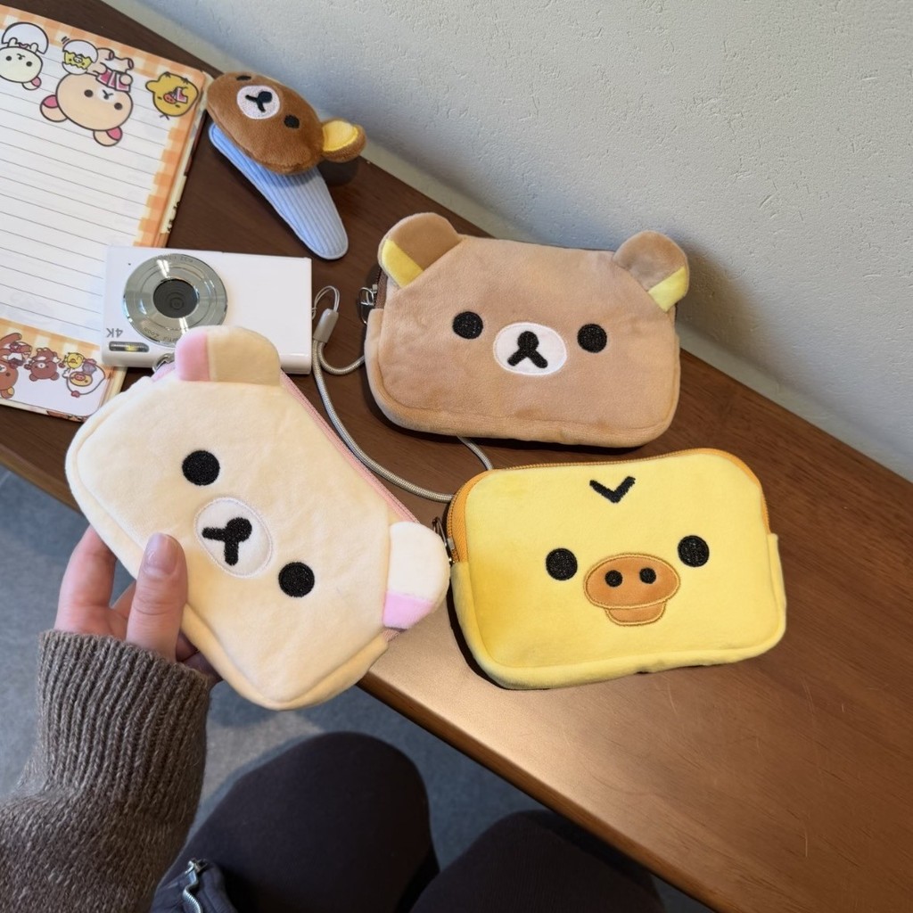 Easy Bear Card Wallet Series Zero Soft Cute Japanese Wallet Mini Small Storage Bag Short Classic SPS
