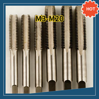 พร้อมส่ง ดอกต๊าปเกลียวละเอียด DHQ Fine Thread Tap เกรดพรีเมียม ตัดเกลียวแม่นยำ แข็งแรงทนทาน ขนาด M3-M20