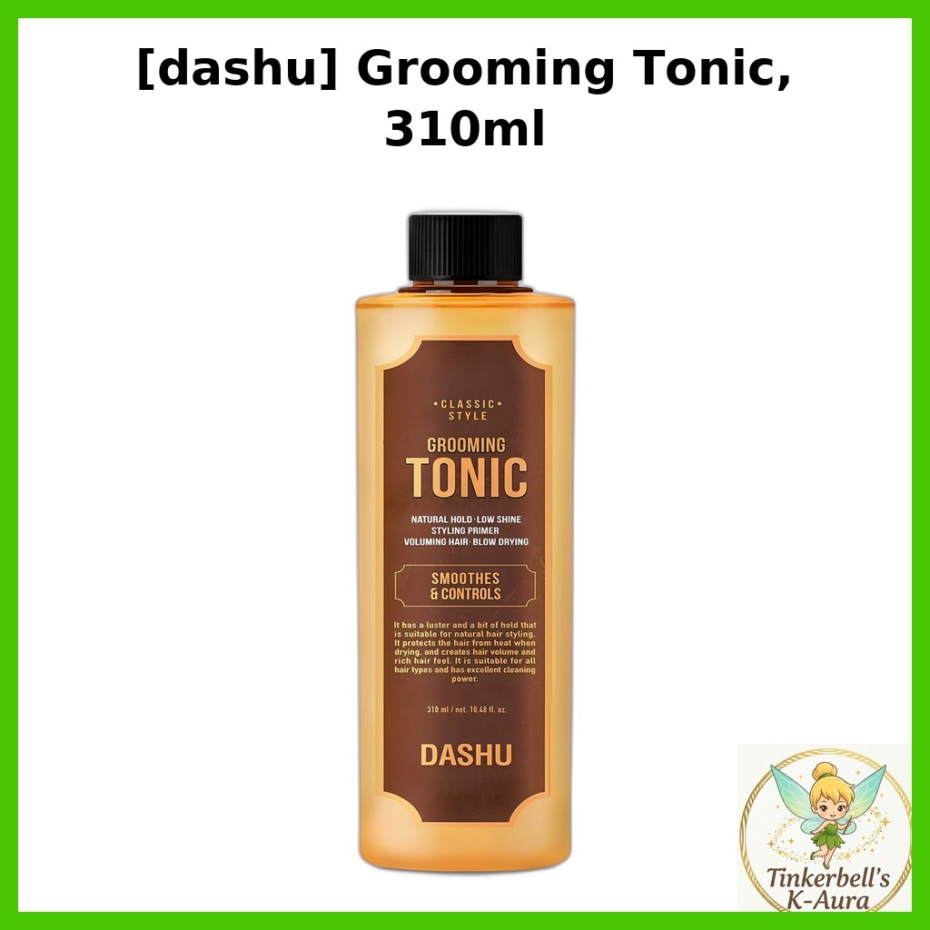 [dashu] Grooming Tonic, 310ml / Korean Grooming Tonic / Natural Hold / ของแท้ 100% โดย