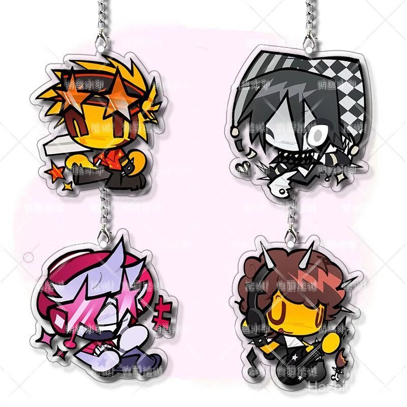 เกม Forsaken Guest Veeronica Chance คอสเพลย์พวงกุญแจ Kawaii อะคริลิค Key Chain กระเป๋าอุปกรณ์เสริมตกแต่งเครื่องประดับ Props