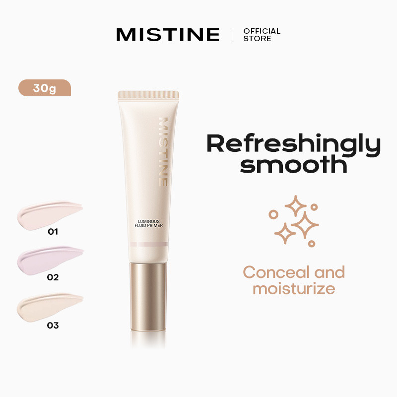 MISTINE Face Primer Makeup Base Primer Isolation Cream Moisturizing Hydrating Brightening คอนซีลเลอร