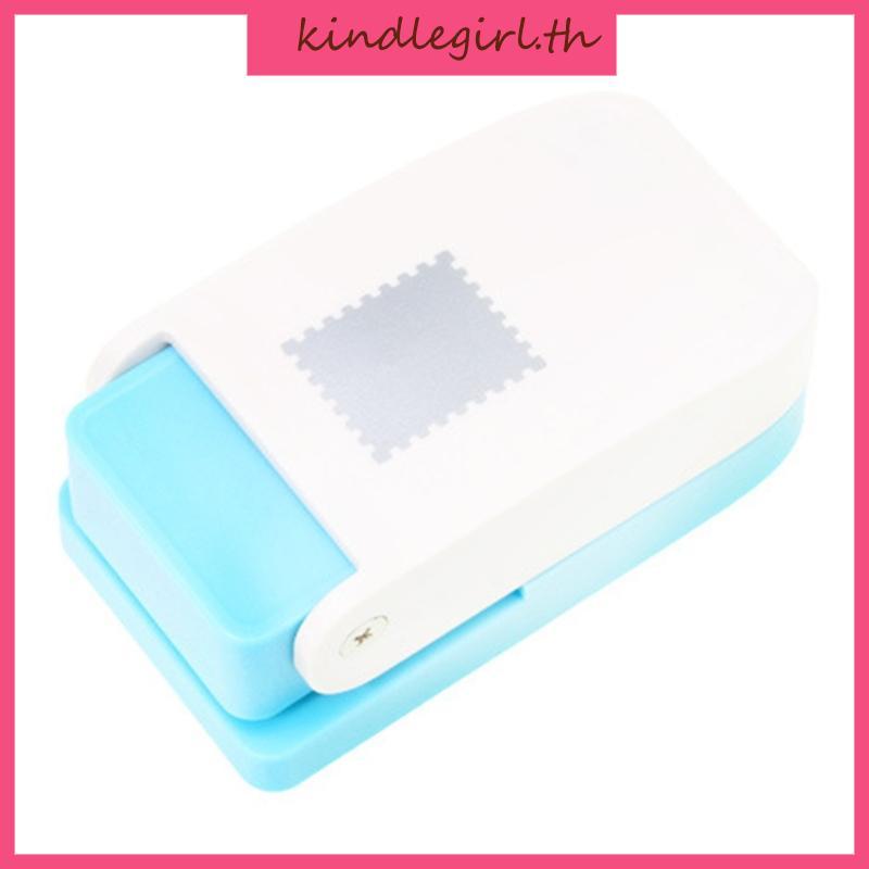 KING Heavy Duty Square Hole Puncher สําหรับการ์ดทําลายนูนบนกระดาษ Scrapbooking