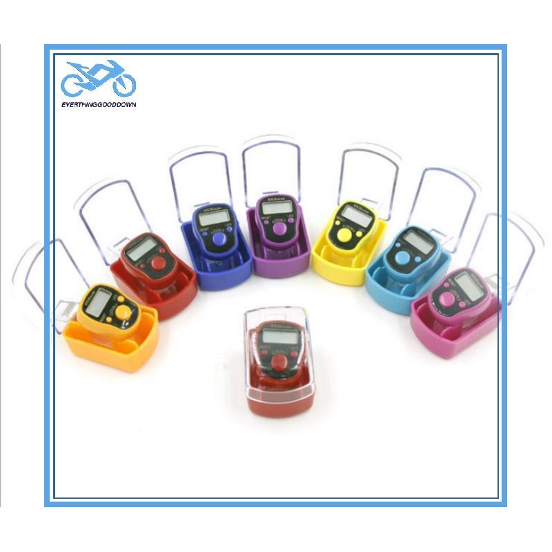 EVER 5 หลัก LED Tally Counter Finger Ring Hand Tally Counter Digital Timers TH