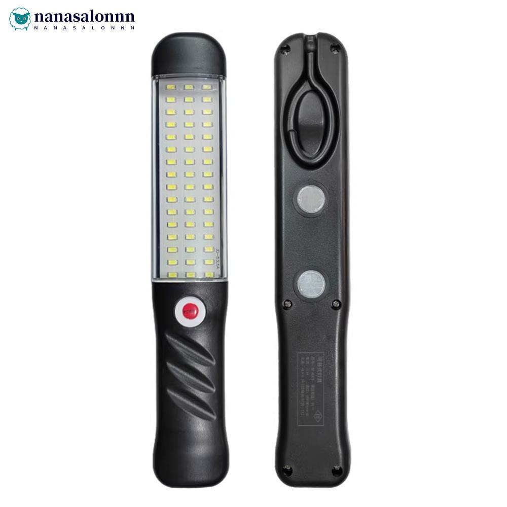 NANASALONNN 1200/2400/1500/3000mAh ทํางานแบบชาร์จไฟได้แม่เหล็ก Auto Repair โคมไฟตรวจสอบยาว Runtime ส
