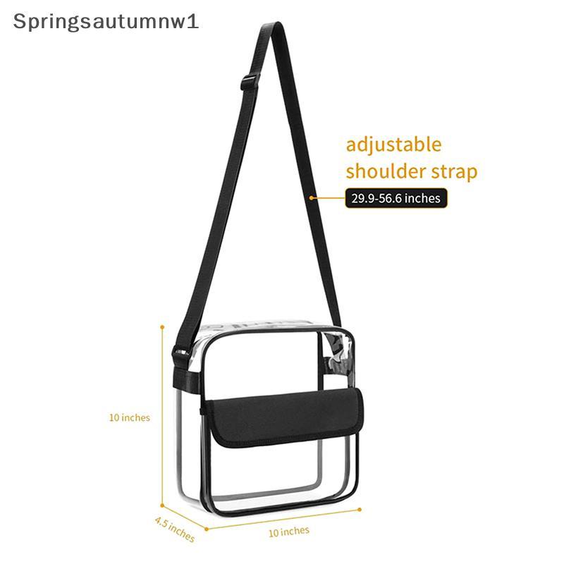 SPR กระเป๋าเป้สะพายหลัง PVC โปร่งใส- กระเป๋านักเรียนกันน้ํา MNW