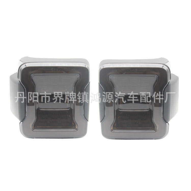 เหมาะสําหรับ JEEP Wrangler JL ไฟท้ายสีดํารุ่นยุโรปรุ่นอเมริกันอุปกรณ์เสริมดัดแปลง Wrangler JL ไฟท้าย