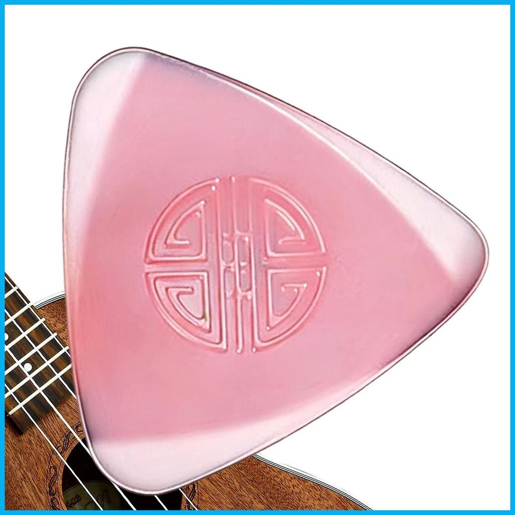 Acoustic Guitar Picks Nylon Reusable Practice Tool Thin Acoustic Bass กีตาร์ Picks สําหรับนักดนตรีผู