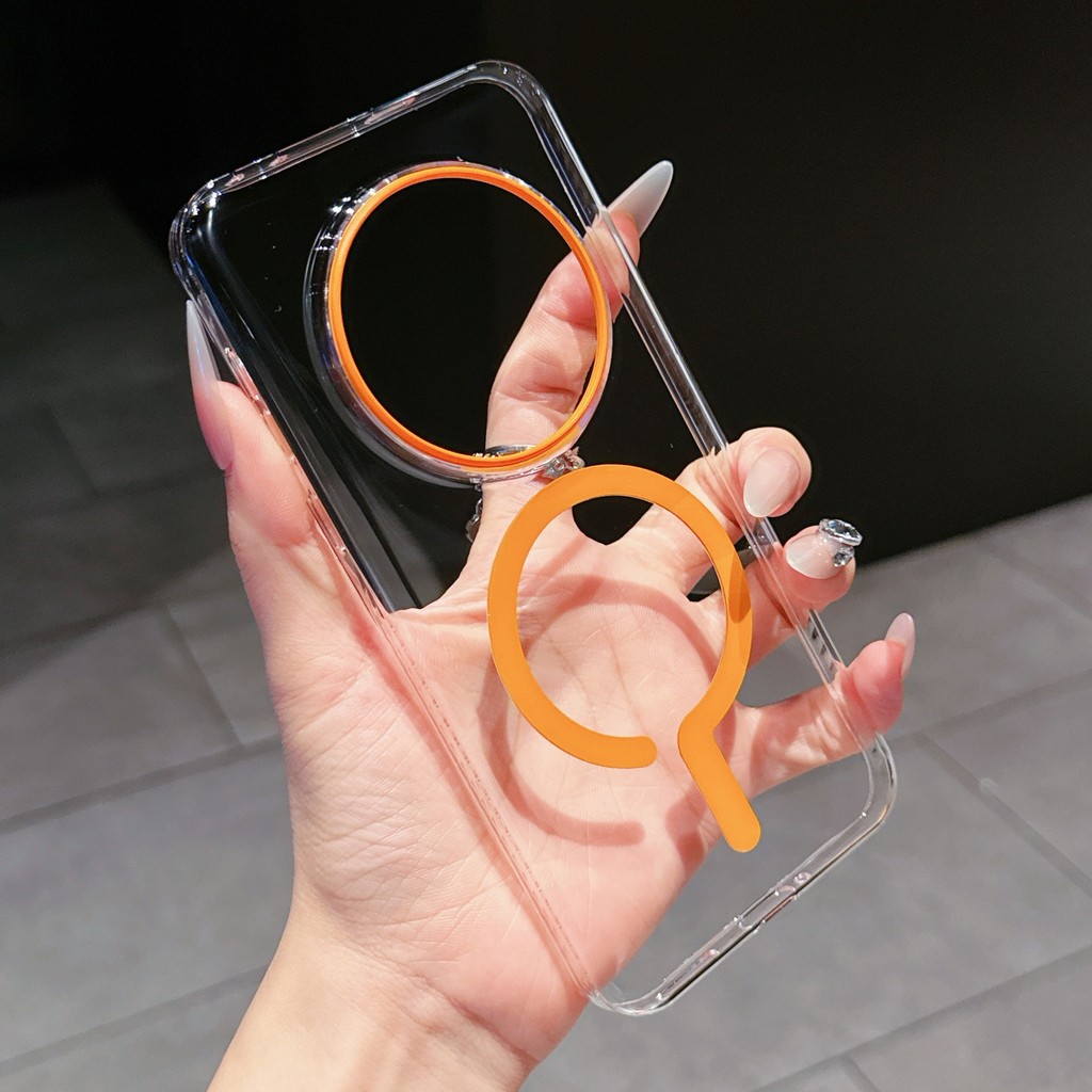 Designer Glory Absorption No Question Mark magic7 Glory magic7pro เคสแม่เหล็กสูงป้องกันโปร่งใสเหมาะส