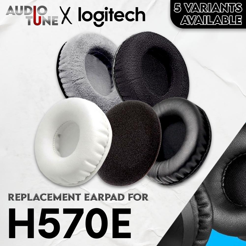 แผ่นรองหูฟัง Earcup Logitech H570E H 570E H-570E Foam Premium Edition