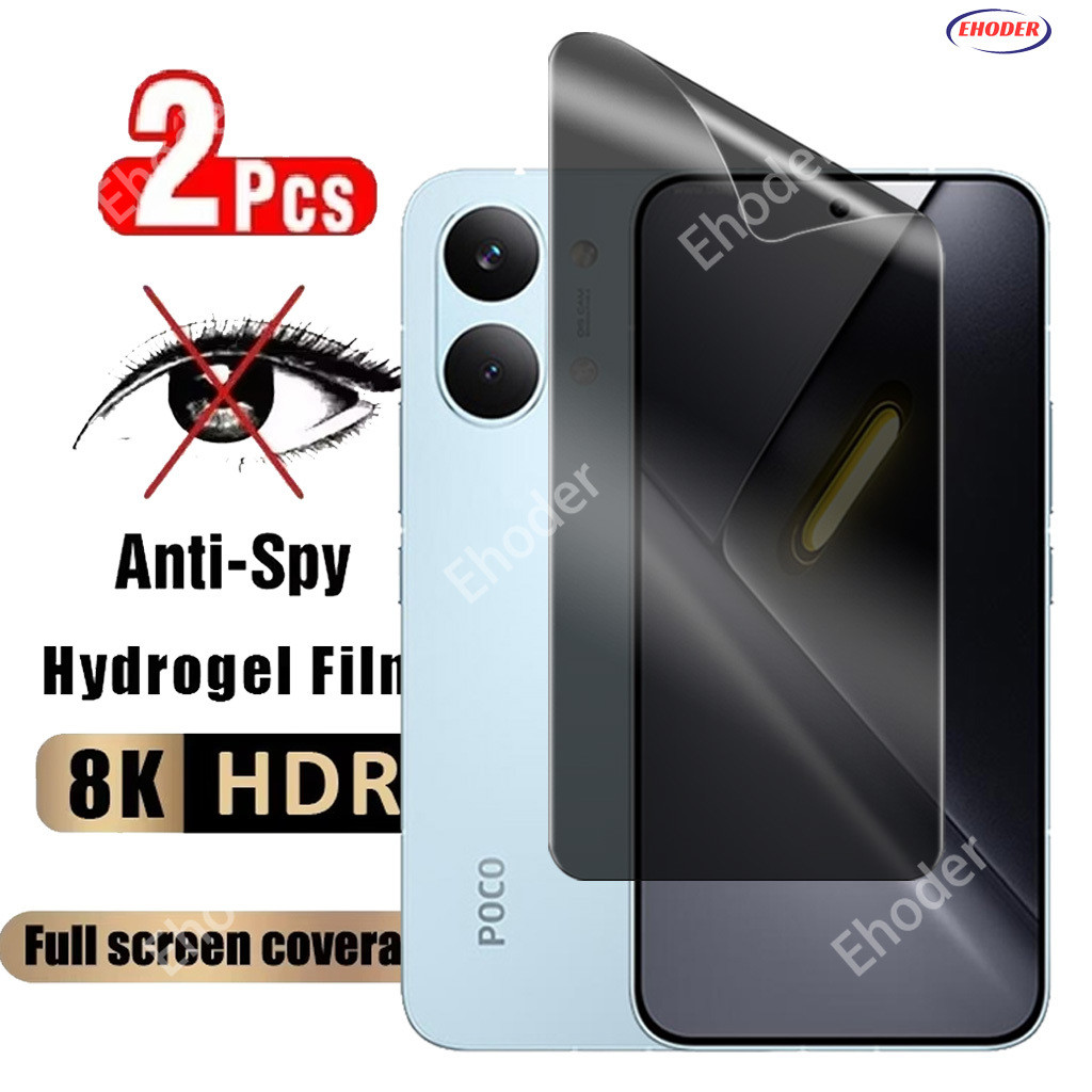 สําหรับ XIAOMI POCO X8 Pro Max 5G 2026 ความเป็นส่วนตัว Hydrogel ฟิล์มสําหรับ POCOX8Pro POCOX8ProMax X8Pro X8ProMax Anti Peep หน้าจอป้องกันฟิล์ม