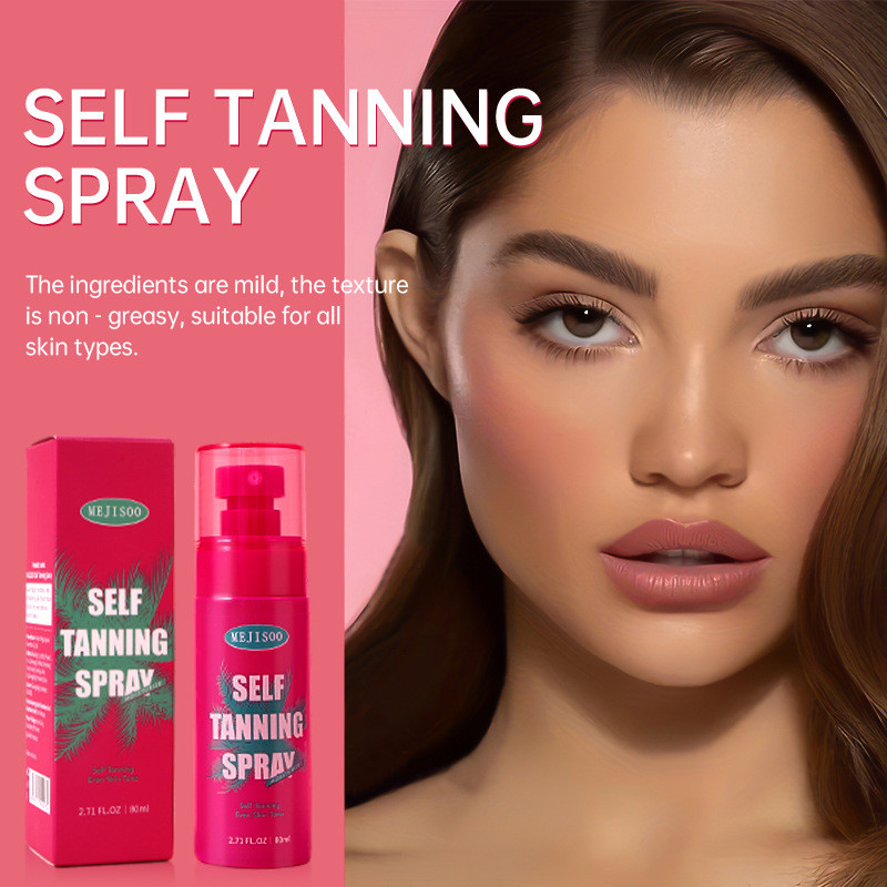 พร้อมสต็อก จัดส่งรวดเร็ว MEJISOO Self Tanning Spray MEJISOO Self Tanning Spray พร้อมส่งโรงงาน2687493