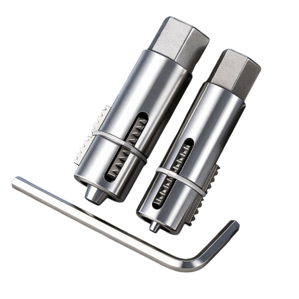 KOWEN เครื่องสกัดวาล์วสามเหลี่ยม, Dual Specification เหล็กทนทานหักลวด Extractor, Hex ประแจ 12 มม.และ 14 มม.ออกแบบท่อเกลียว Extractors การบํารุงรักษาประปา ราคา ถูกที่สุด ดีลบีเคเค แกลเลอรีภาพที่ 5