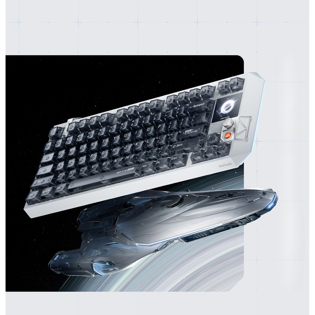 MelGeek 60/80 คีย์บอร์ดแกนแม่เหล็กสําหรับเล่นเกมแบบกําหนดเอง