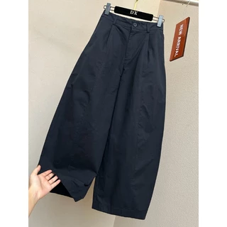 กางเกงขากว้างระดับไฮเอนด์สำหรับคนอ้วนพลัสไซส์ ขนาด M-4XL เหมาะสำหรับใส่ลำลอง